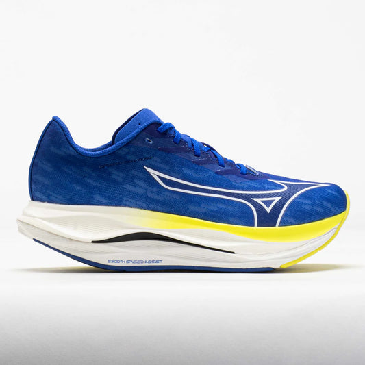 Mizuno Men's Wave Rebellion Flash 3 Running Shoes - Dazzling Blue/Surf The Web