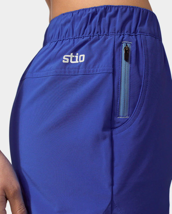 Stio Women's CFS Drifter Short Larkspur Blue 4
