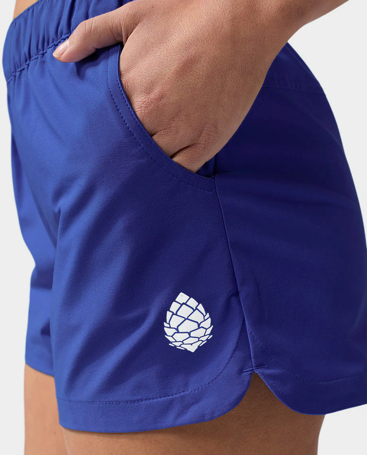 Stio Women's CFS Drifter Short Larkspur Blue 3