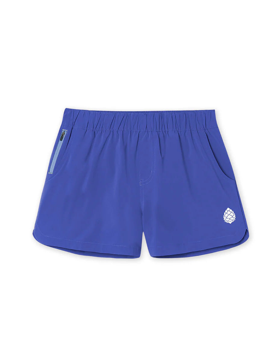 Stio Women's CFS Drifter Short Larkspur Blue