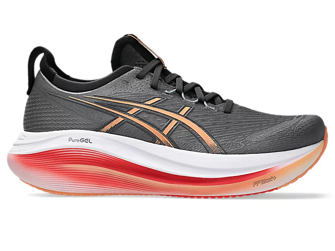 Asics Gel Nimbus 27 Men's Running Shoe Carbon/Mojave