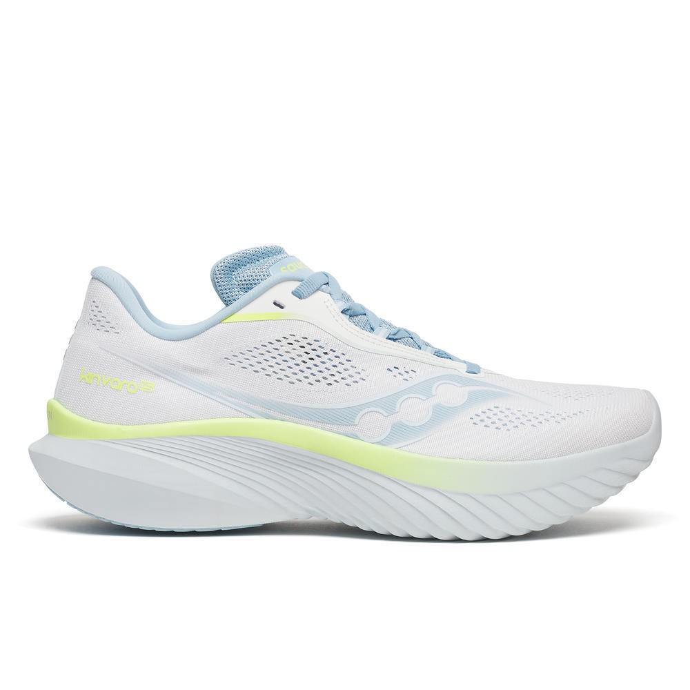 Women's Running Shoes Saucony Kinvara 15 White/Ice Melt