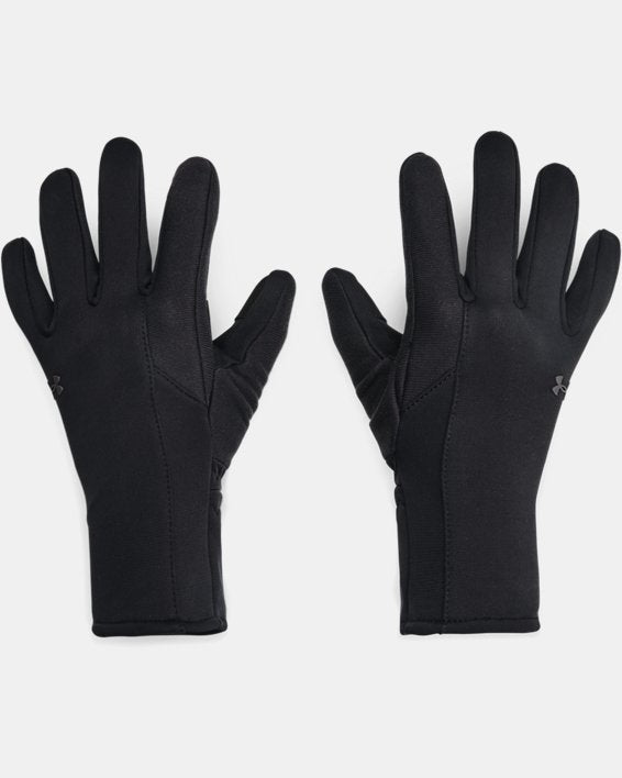 Ua Women's Storm Fleece Gloves Black / Jet Gray