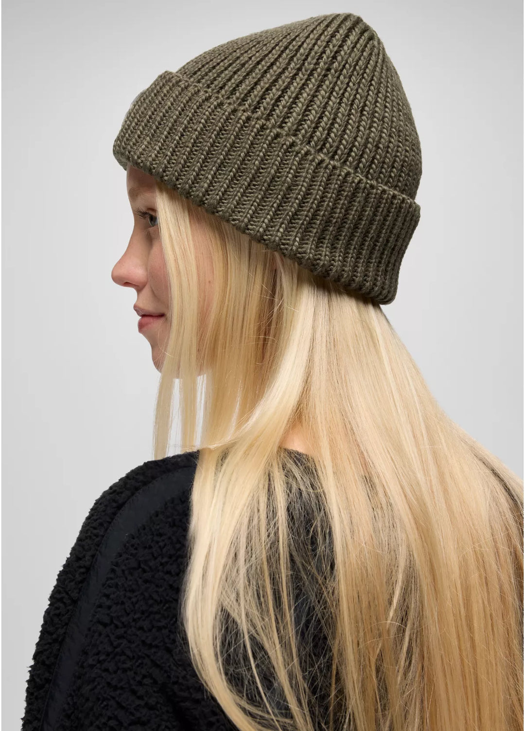 PrAna Logo Beanie Pistachio 2