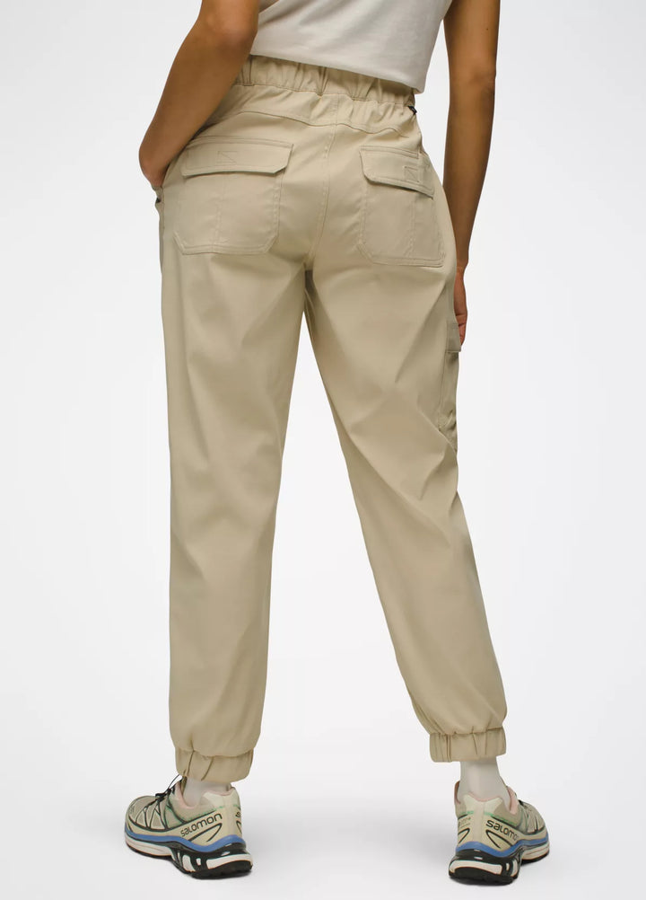 PrAna Women’s Stretch Zion E-Waist Jogger Sandstone Block pic 3 - The Shoe Collective