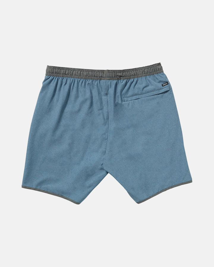 RVCA Men's Yogger Stretch Contrast Short 17" Vintage Navy Heather 4