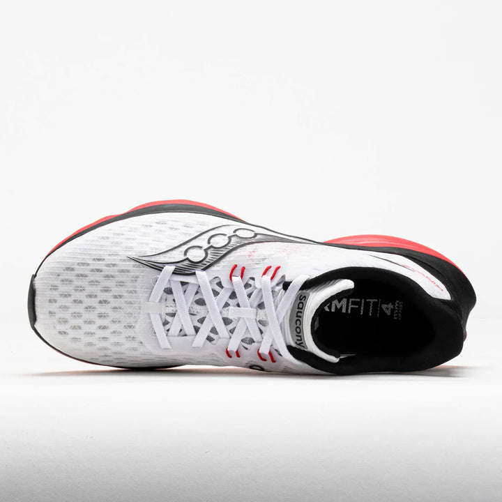 Saucony Men’s Kinvara 16 Running Shoes - White/Red 2