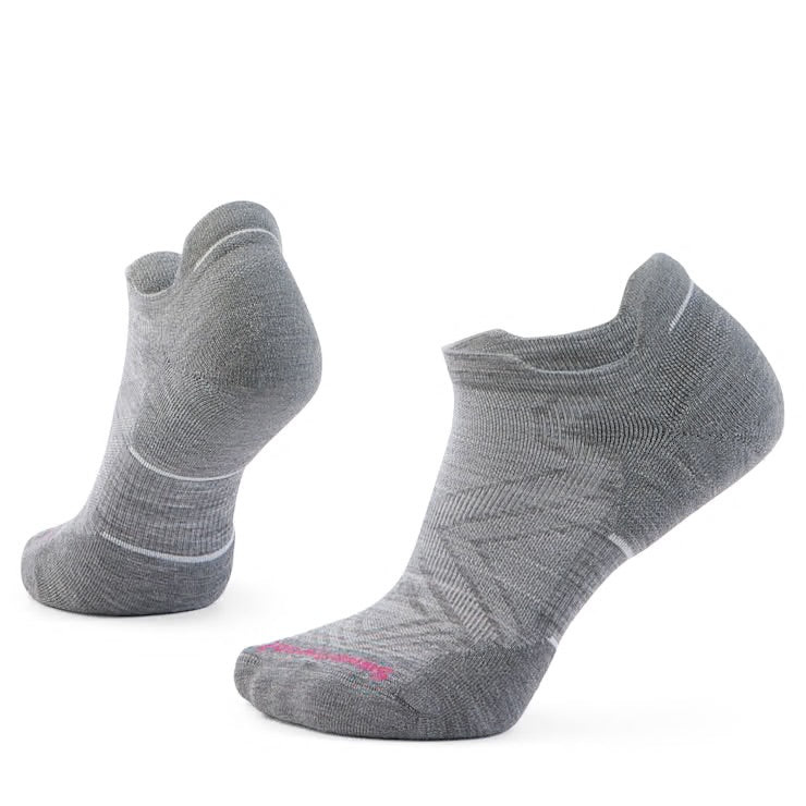 Smartwool Women's Run Low Ankle Socks - Light Gray
