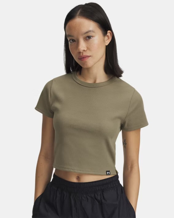 UA Women’s Rival Rib Tee - Bayou