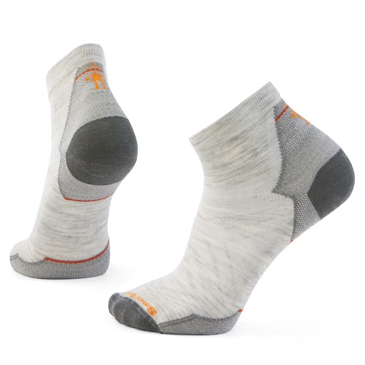 Smartwool Unisex Run Ankle Socks - Ash