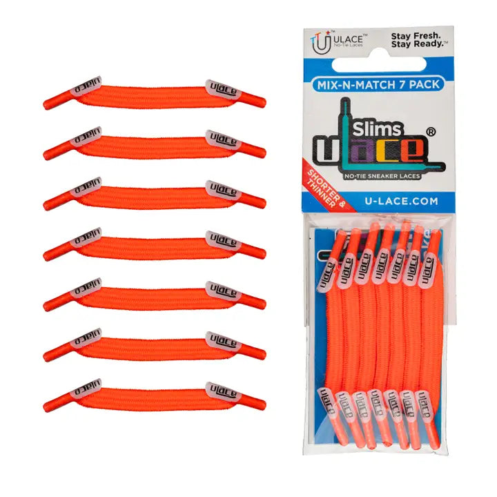 ULace Slims Neon Orange Neon Orange pic 1 - The Shoe Collective
