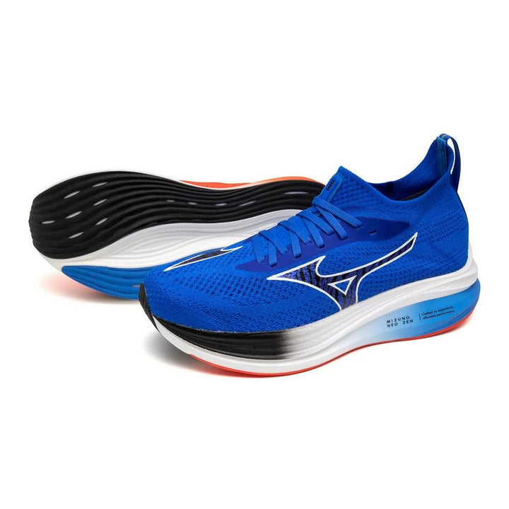 Mizuno Neo Zen Oni Hayai Men's Running Shoe - Baseball Blue/Black 7