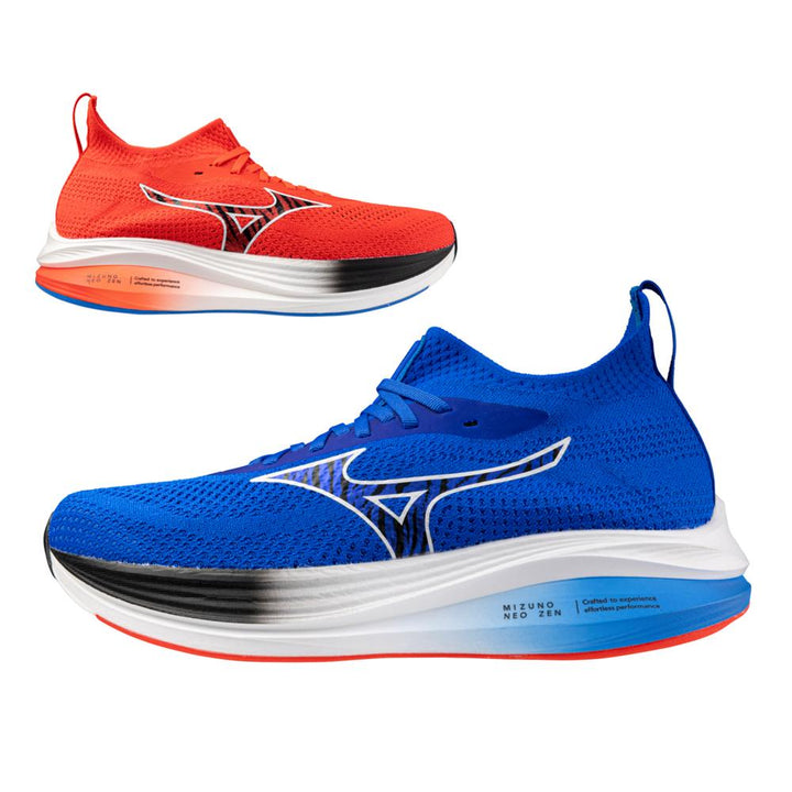 Mizuno Neo Zen Oni Hayai Men's Running Shoe - Baseball Blue/Black 9