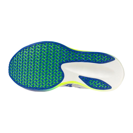 Mizuno Men's Hyperwarp Pro Running Shoes - White/Lightning Yellow 1