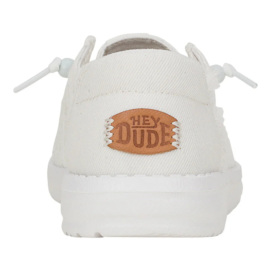 Hey Dude Women’s Wendy Crochet Lace White