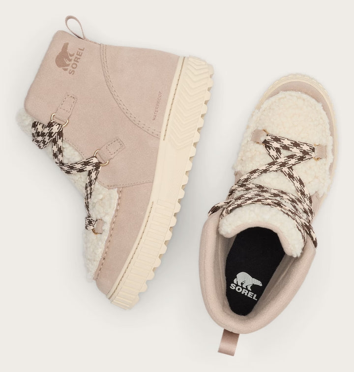 Sorel Women’s Ona Ave Alpine Waterproof Boot - Crushed Clay/Chalk 4