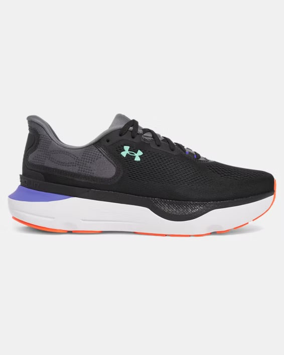 UA Men’s Infinite Pro Running Shoes - Black/Violet/Green