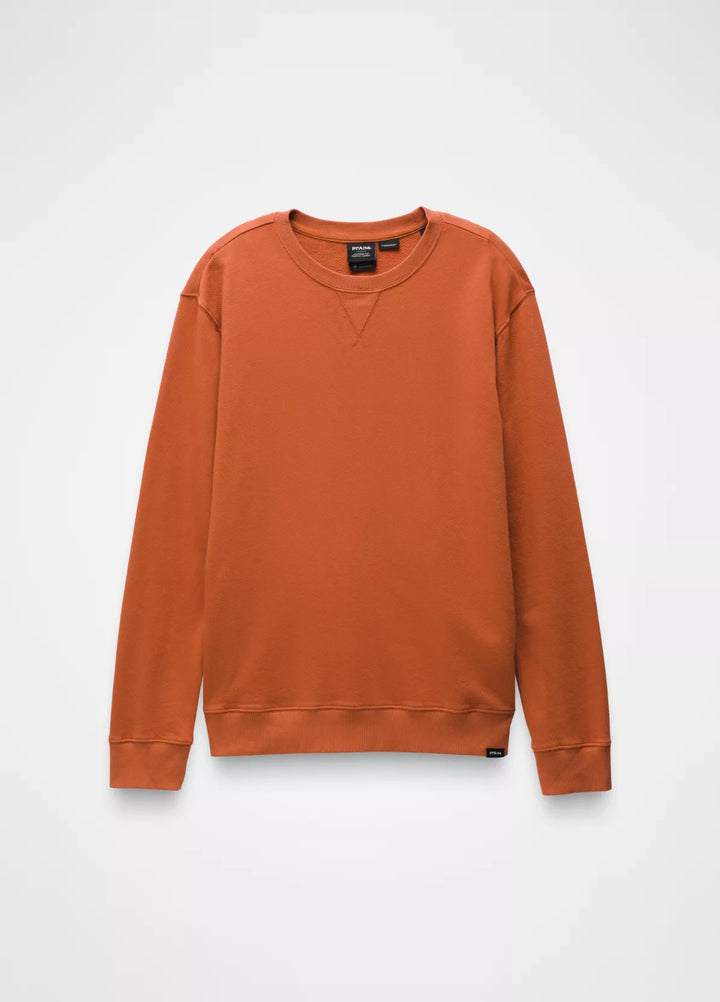 PrAna Men’s North County Crew Terracotta pic 3 - The Shoe Collective