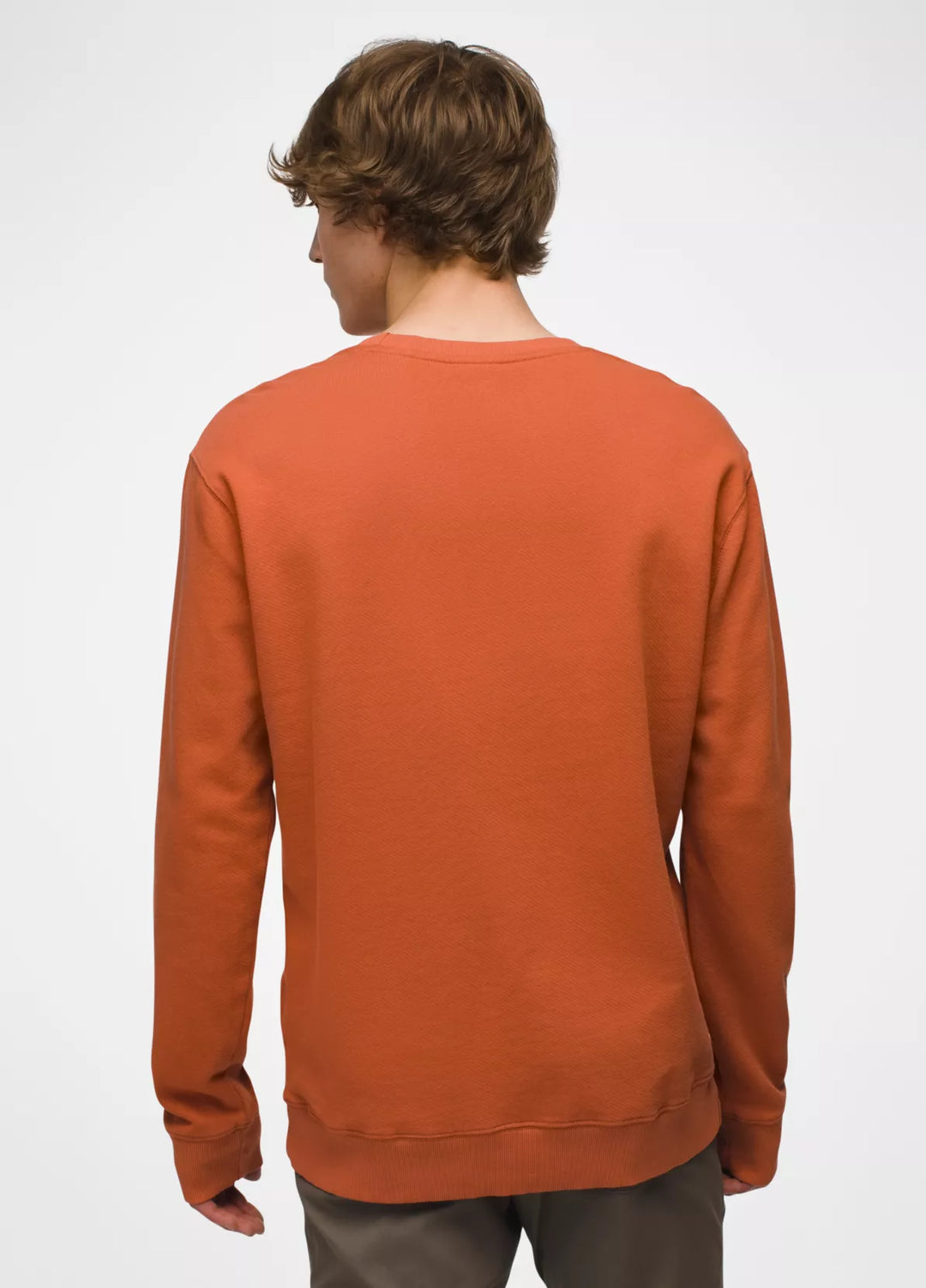 PrAna Men’s North County Crew Terracotta pic 5 - The Shoe Collective