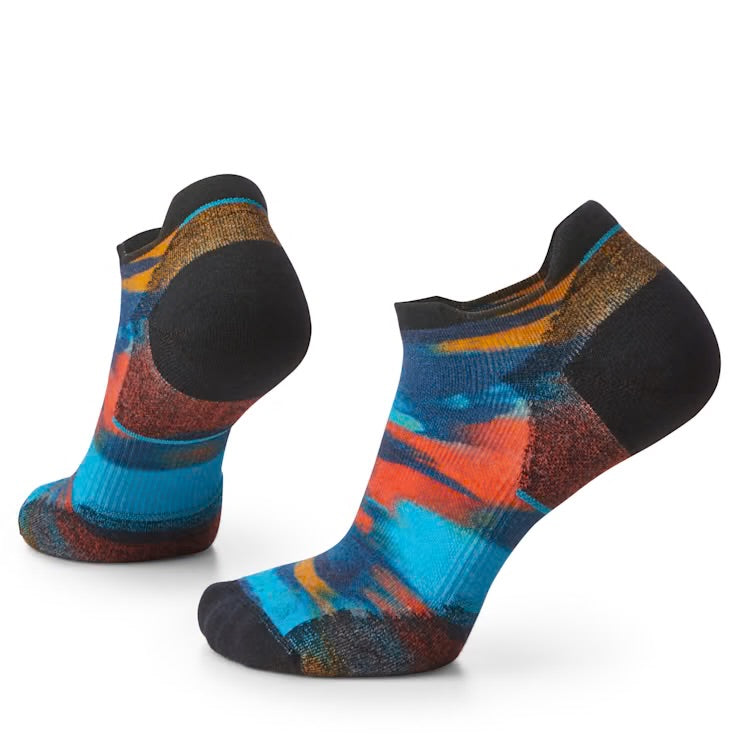 Women's Run Brushed Low Ankle Socks Alpine Blue pic 1 - The Shoe Collective