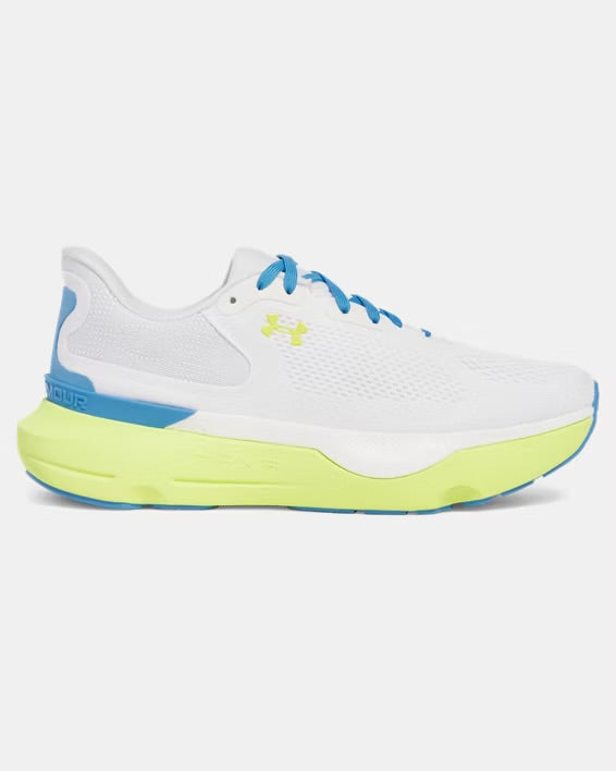 UA Women’s Infinite Pro Running Shoe - White/Blue/Sonic