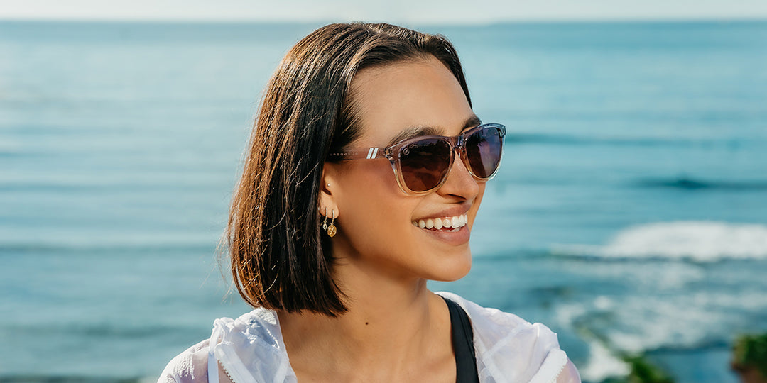 Blenders L Series Polarized Sunglasses Lilac Lush Fade pic 1 - The Shoe Collective