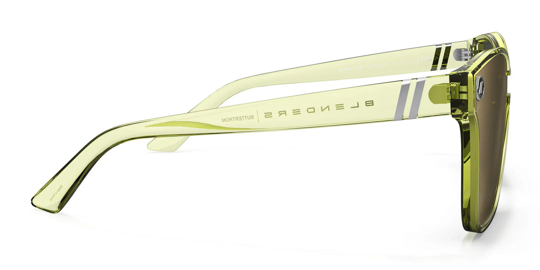 Blenders Buttertron Polarized Sunglasses Spark Lime Spark Lime pic 4 - The Shoe Collective