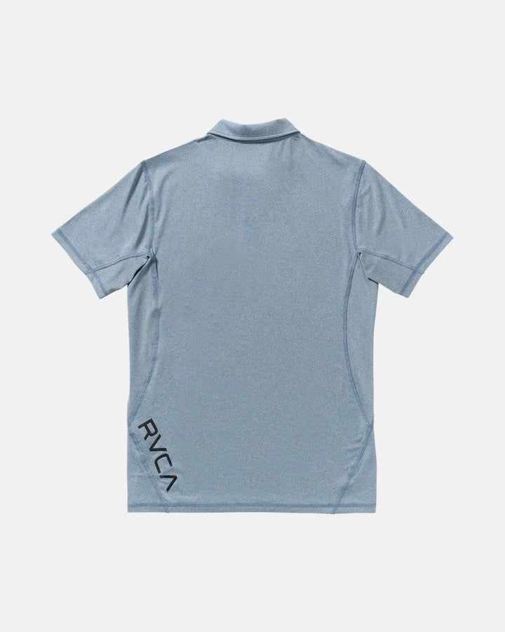 RVCA Men’s Sport Vent Polo - Vintage Navy Heather 6