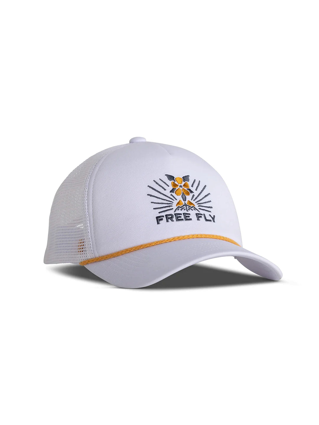 Free Fly Women's Mellow Meadow Trucker Hat - White