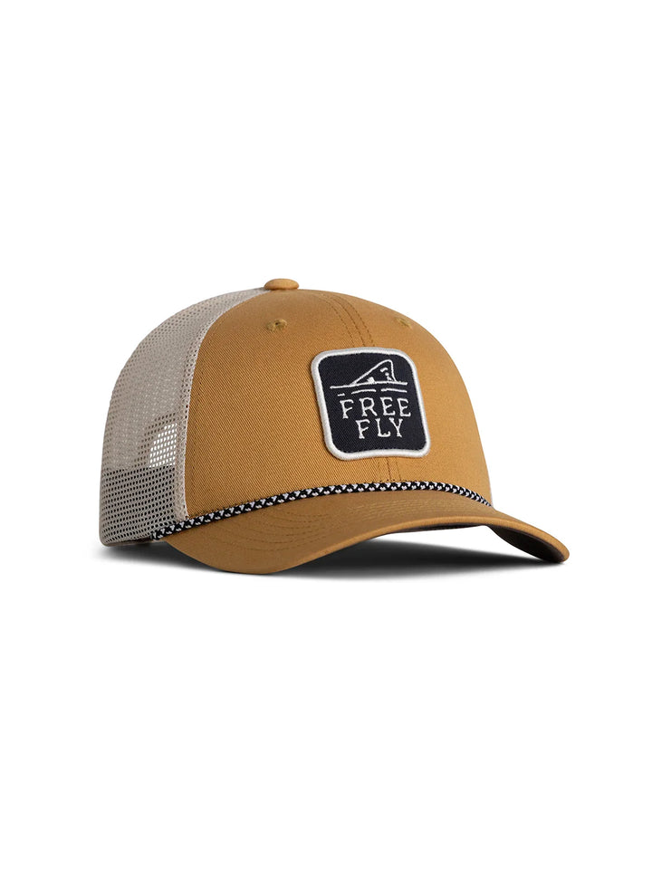Free Fly Men's Flood Feeder Trucker Hat - Ochre