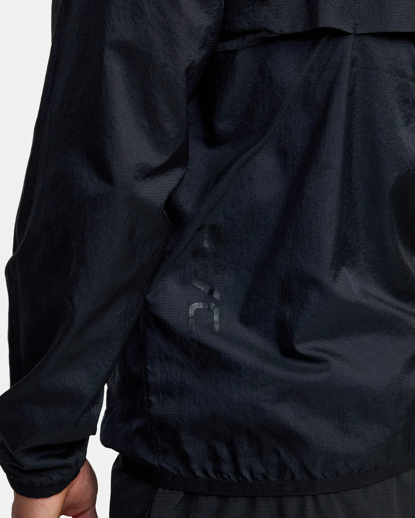 RVCA Men’s Runner Lightweight Training Jacket Black pic 8 - The Shoe Collective