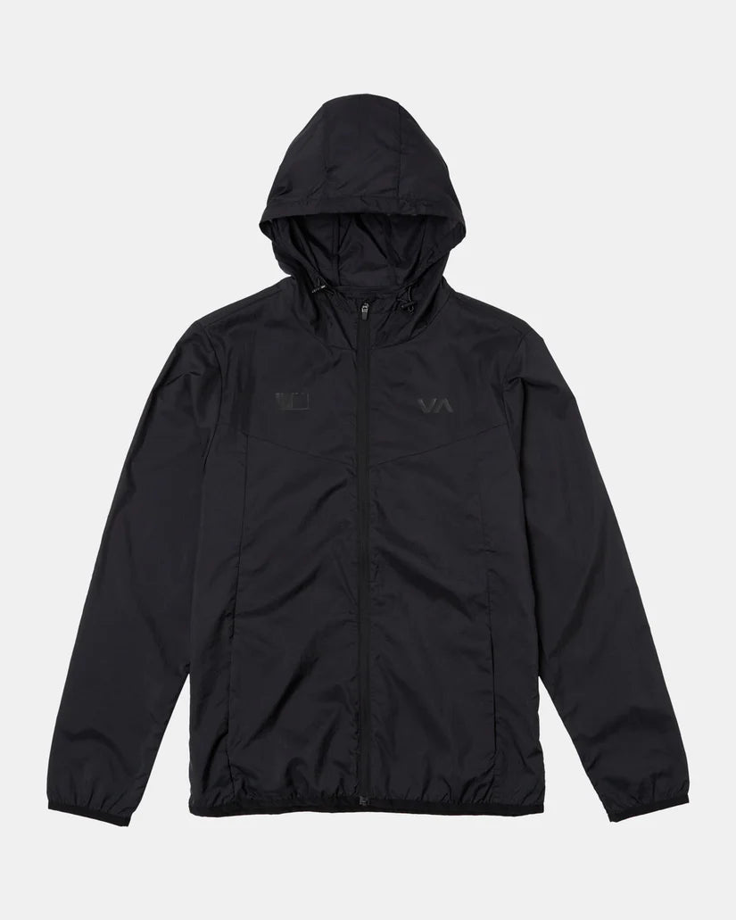 RVCA Men’s Runner Lightweight Training Jacket Black pic 9 - The Shoe Collective