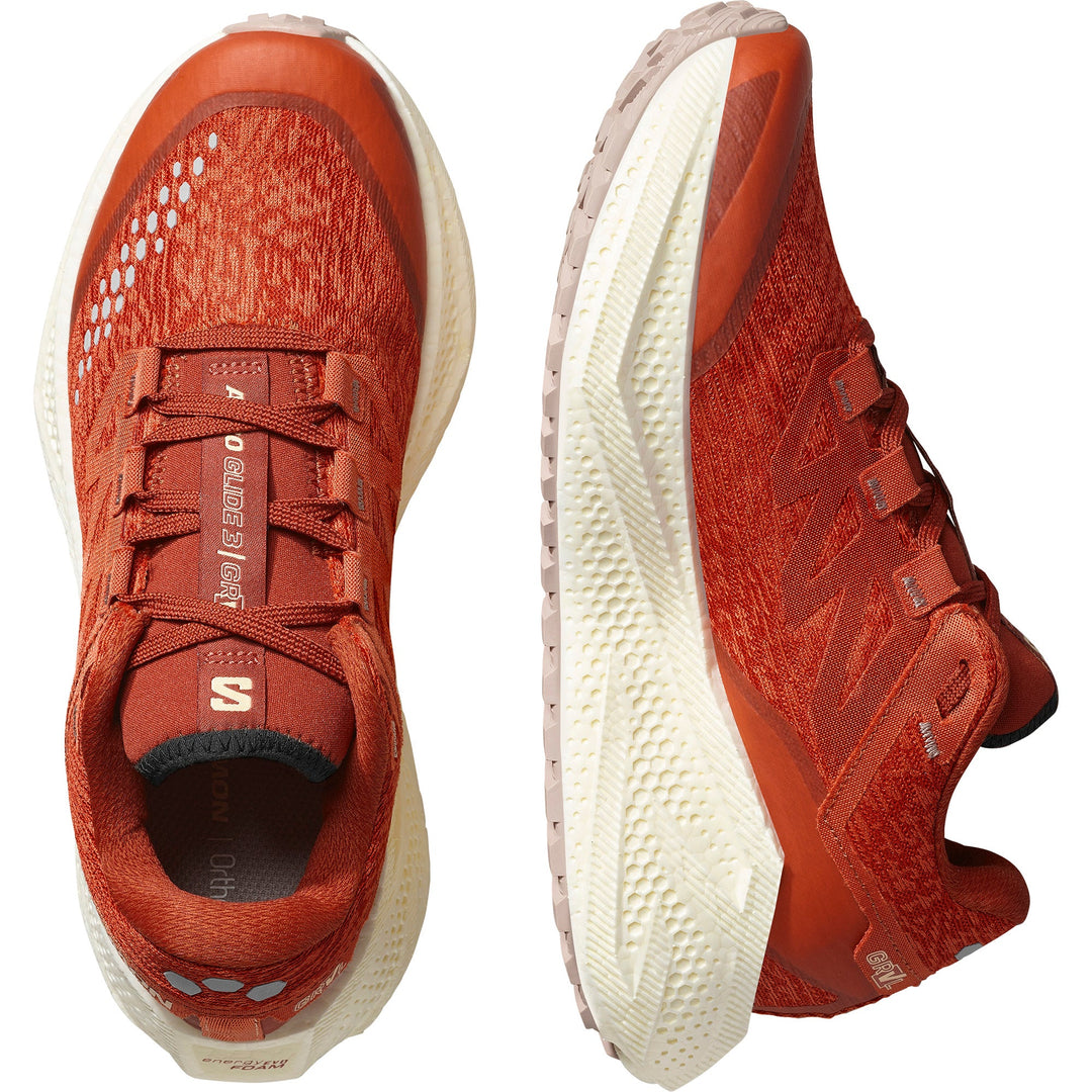 Salomon Women's Aero Glide 3 Gravl Running Shoes Burnt Ochre / Vanilla Ice / Etherea 5