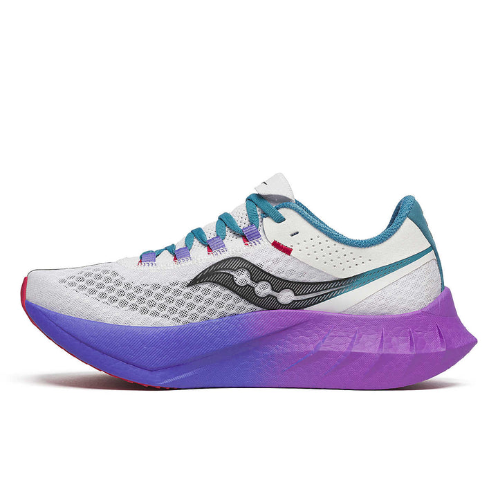 Saucony Endorphin Pro 4 Women’s Running Shoes White/Shadow 2