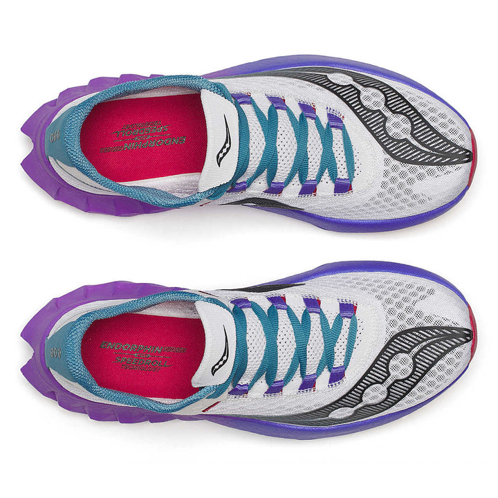 Saucony Endorphin Pro 4 Women’s Running Shoes White/Shadow 4
