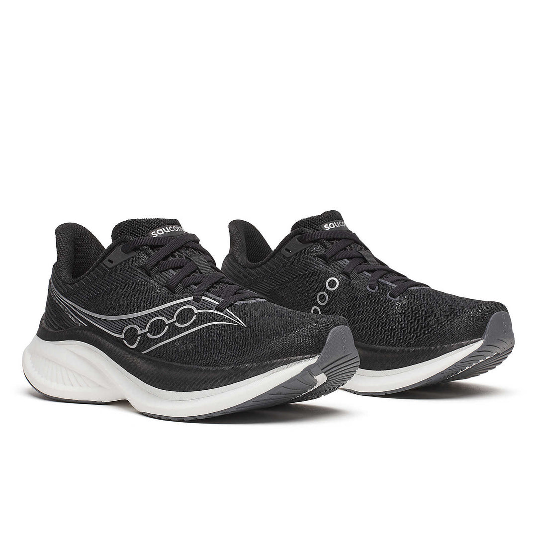Saucony Women’s Endorphin Speed 5 Running Shoes - Black / White 1