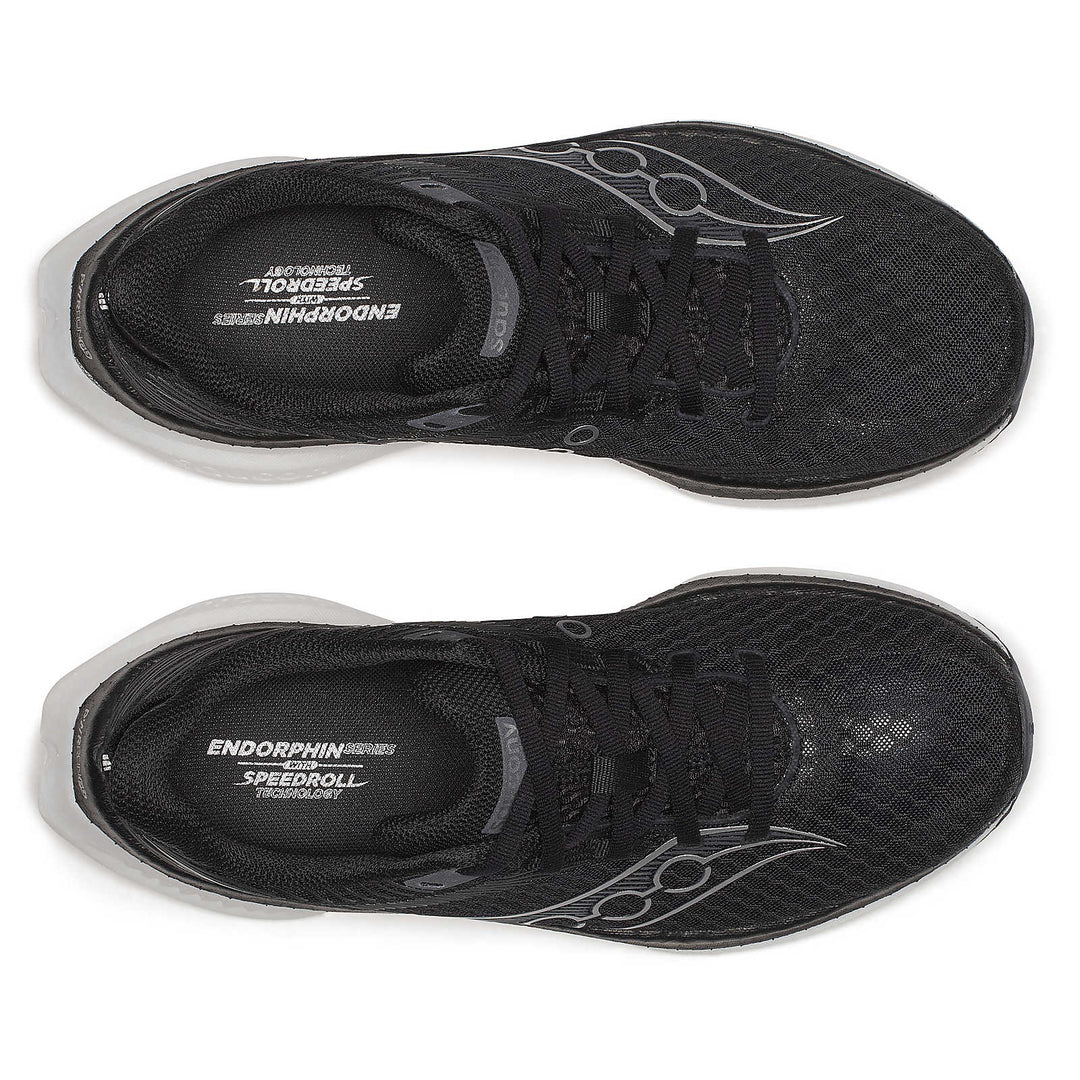 Saucony Women’s Endorphin Speed 5 Running Shoes - Black / White 4