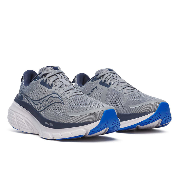Saucony Men's Guide 18 Running Shoe Flint / Navy 2