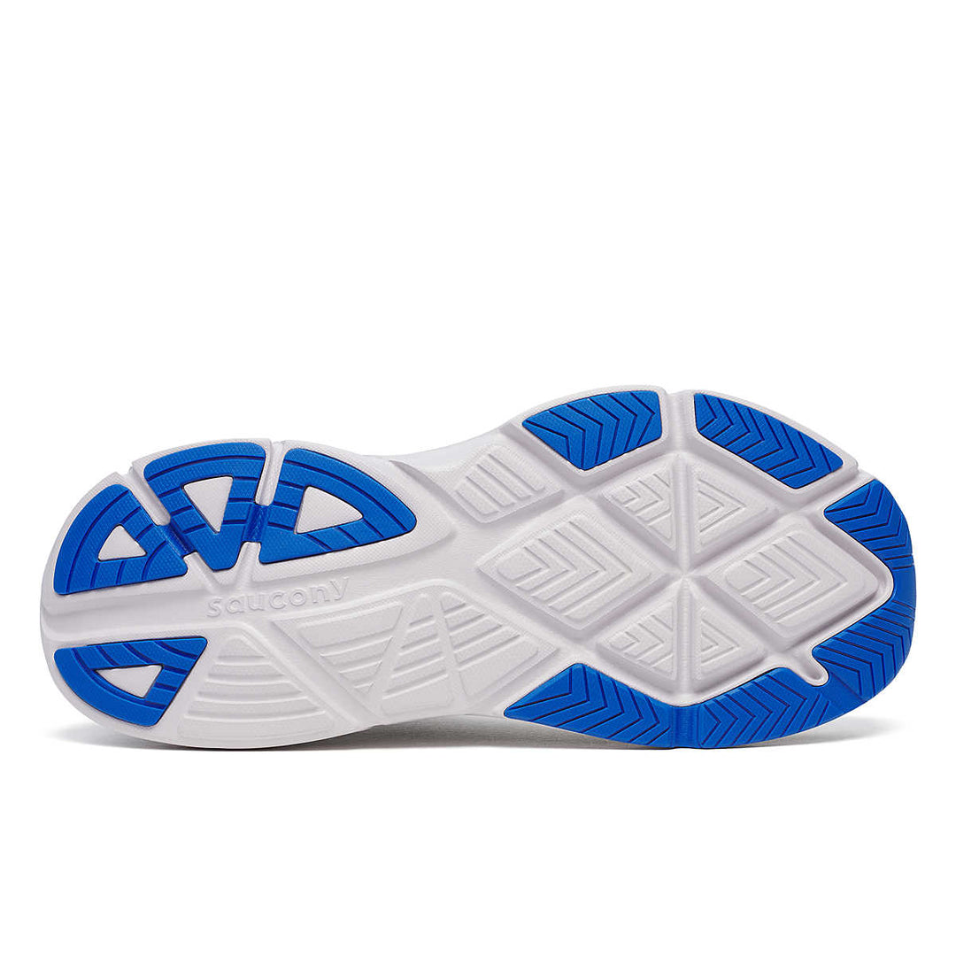 Saucony Men's Guide 18 Running Shoe Flint / Navy 5