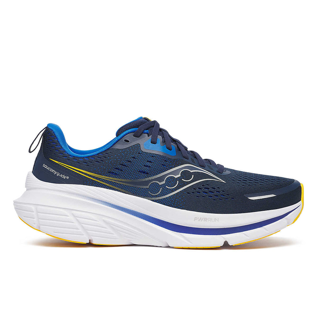 Saucony Men's Guide 18 Running Shoe - Navy/Skydiver