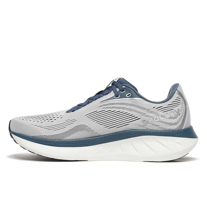Saucony Ride 18 running shoe inside Cloud / Dusk pic 1 - The Shoe Collective
