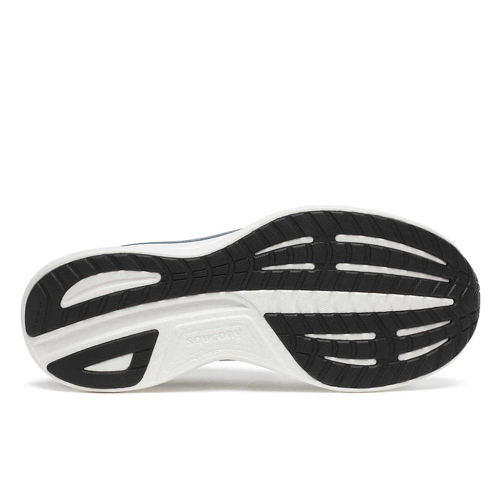 Saucony Ride 18 running shoe bottom Cloud / Dusk pic 1 - The Shoe Collective