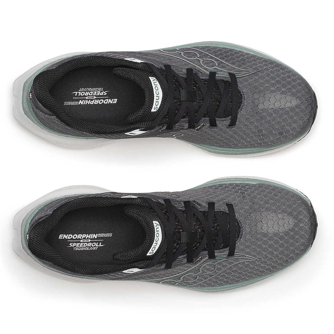 Saucony Men’s Endorphin Speed 5 Running Shoes Carbon / Iceberg 4