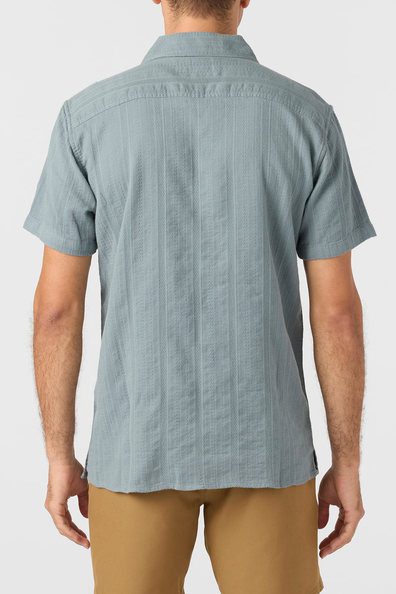 Oneill Men's O'riginals Dobby Standard Fit Shirt - Stormy Sea 1