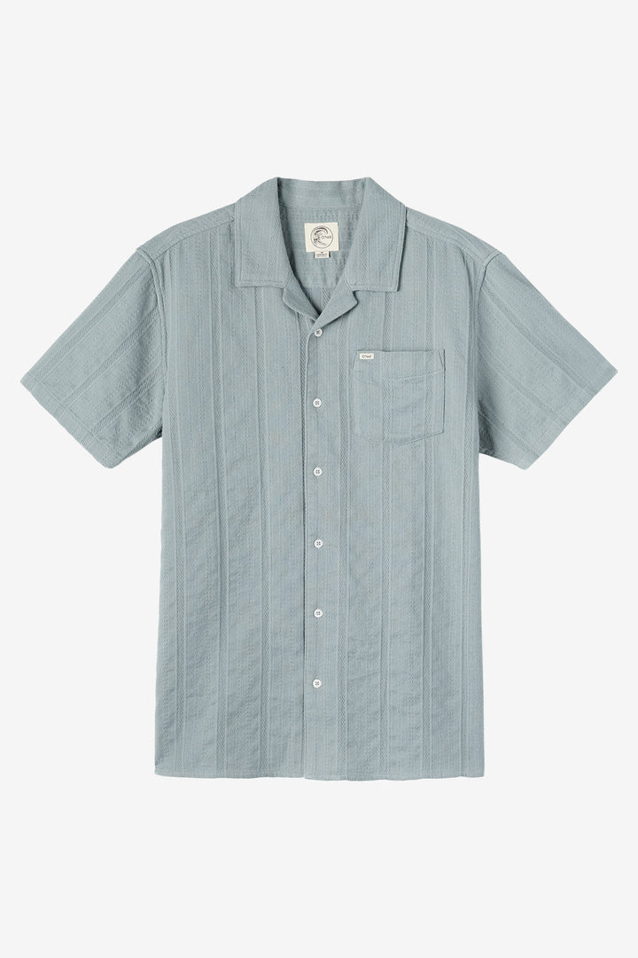 Oneill Men's O'riginals Dobby Standard Fit Shirt - Stormy Sea 2