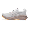ASICS Women's Novablast 5 Running Shoe - White / Fawn inside view