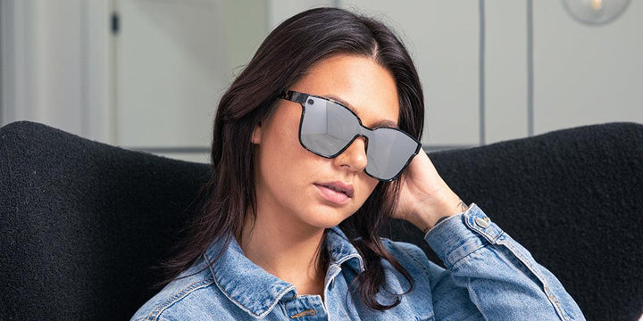 Blenders Eyewear - Blenders Buttertron Polarized Sunglasses Sterling lady pic 3 - The Shoe Collective