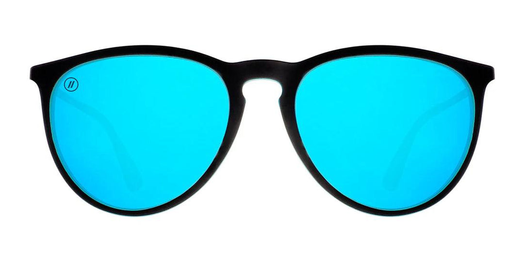 Blenders Eyewear - Blenders Seventh Wave Polarized Sunglasses Black/Blue pic 1 - The Shoe Collective