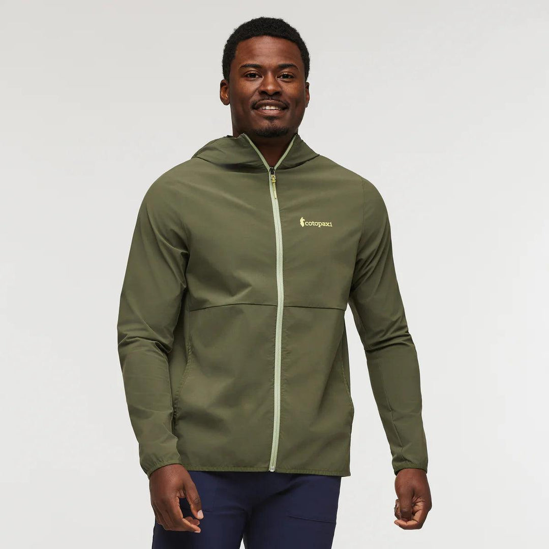 Cotopaxi - Cotopaxi Men’s Vuelta Performance Windbreaker Fatigue pic 1 - The Shoe Collective