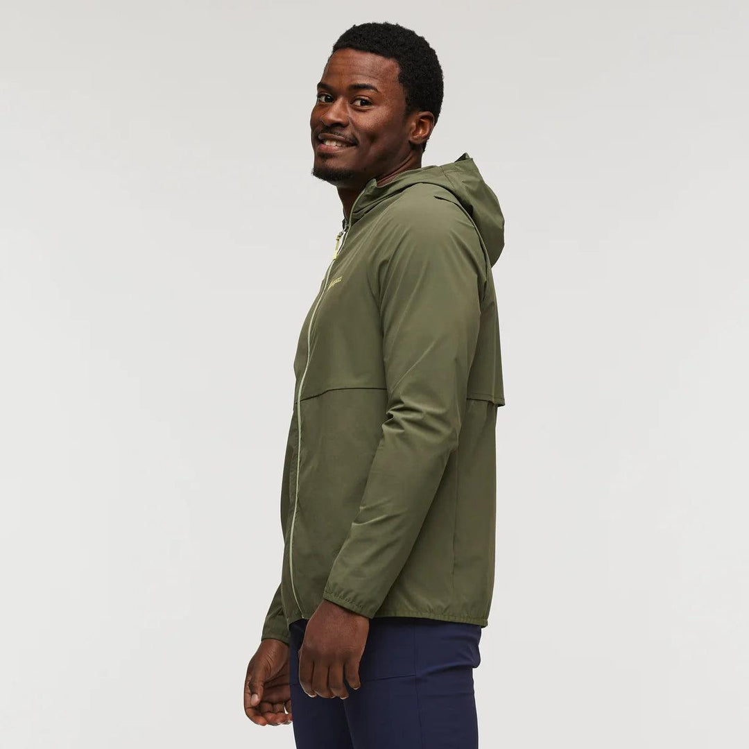 Cotopaxi - Cotopaxi Men’s Vuelta Performance Windbreaker Fatigue pic 3 - The Shoe Collective